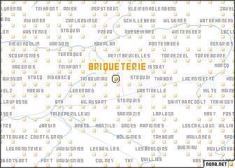 map of Briqueterie