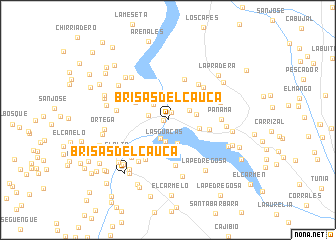 map of Brisas del Cauca