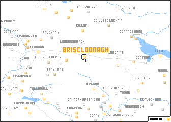 map of Briscloonagh