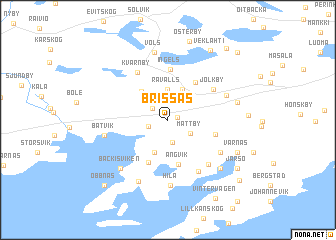 map of Brissas