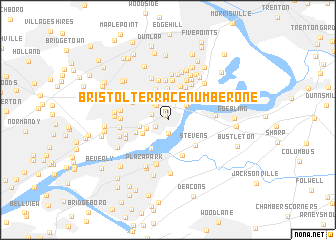 map of Bristol Terrace Number One