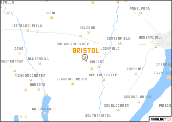 map of Bristol