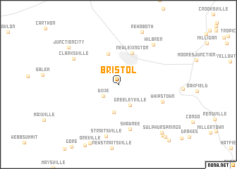 map of Bristol