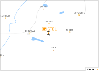 map of Bristol