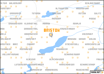 map of Bristow