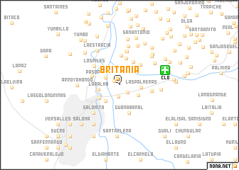 map of Britania