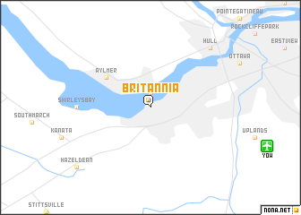 map of Britannia
