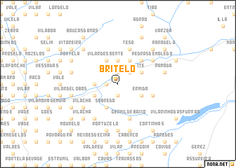 map of Britelo