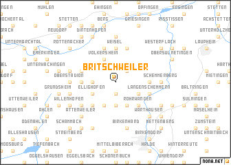 map of Britschweiler