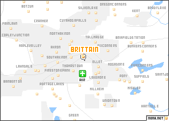 map of Brittain