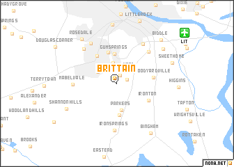 map of Brittain