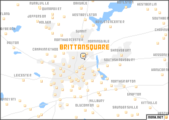 map of Brittan Square