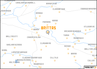 map of Brittas