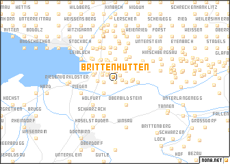 map of Brittenhütten