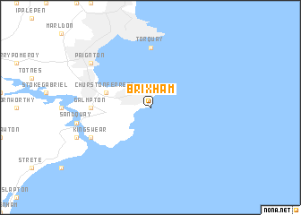 map of Brixham