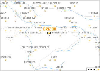 map of Brizon