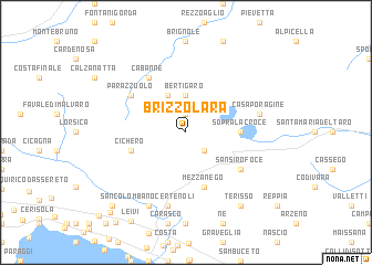 map of Brizzolara