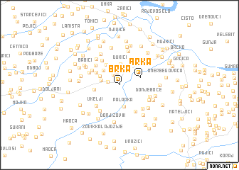 map of Brka