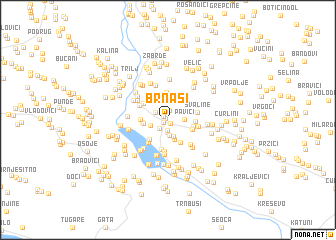 map of Brnasi