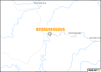 map of Broadmeadows