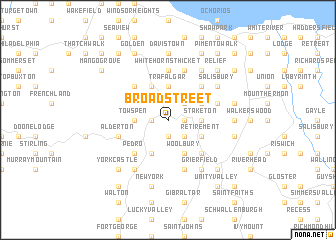 map of Broadstreet