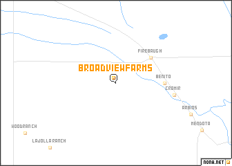 map of Broadview Farms