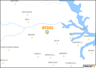 map of Broad