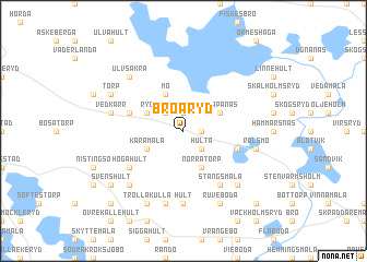 map of Broaryd