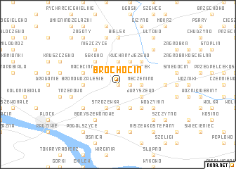 map of Brochocin