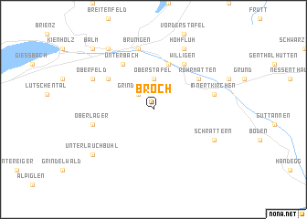 map of Broch