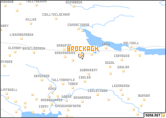 map of Brockagh