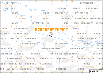 map of Brockenscheidt