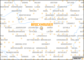 map of Brockhausen