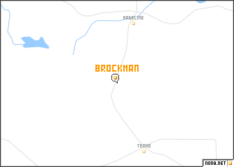 map of Brockman