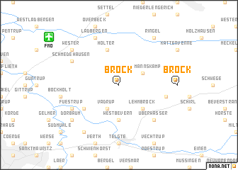 map of Brock