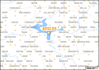 map of Brocos