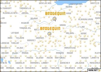 map of Brodequin