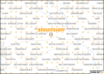 map of Brodersdorf