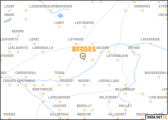 map of Brodes