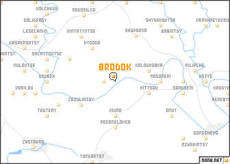 map of Brodok