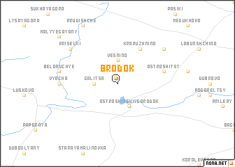 map of Brodok