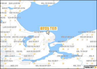 map of Brodten