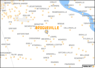 map of Brogueville