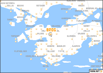 map of Brog