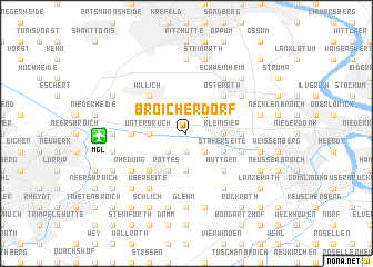 map of Broicherdorf