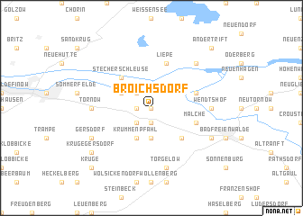 map of Broichsdorf