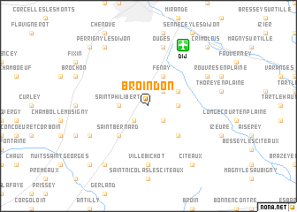 map of Broindon