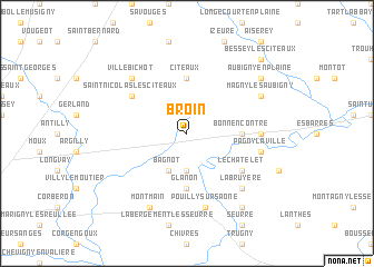 map of Broin