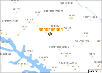 map of Brokenburg