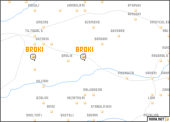 map of Broki